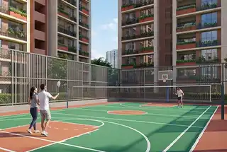 Multipurpose Court at Shilp Celestial